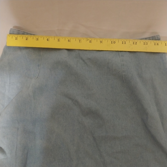 Just Class Denim Maxi Skirt, Size 12, Approx 29" Waist, NWT - Picture 3 of 4
